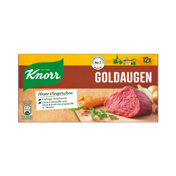 Knorr Goldaugen Rindsuppe, 12 Würfel
